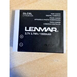 Canon Lenmar Digital Camera Battery BP-208DG DLC6L Rechargeable Li-ion
